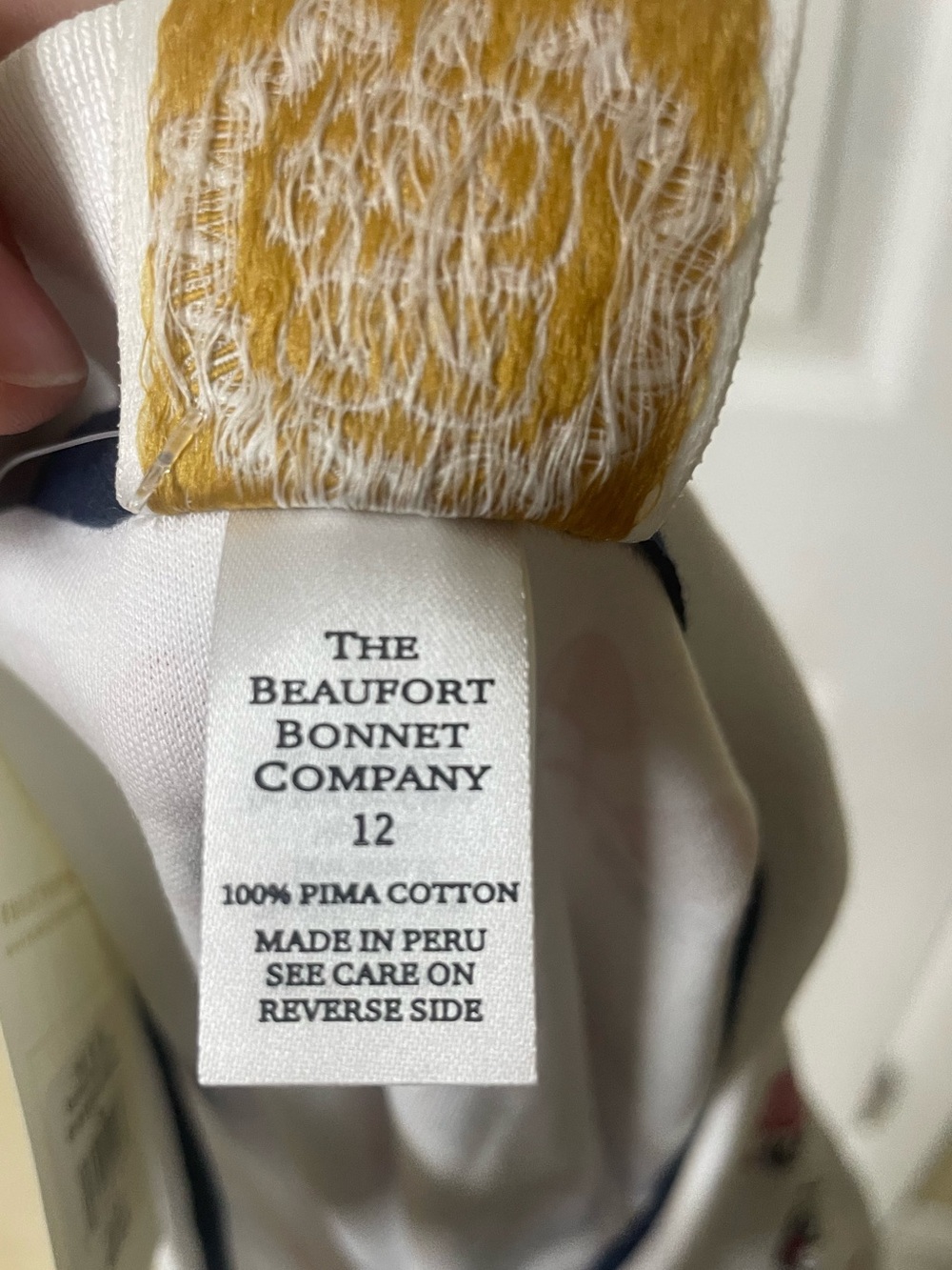 TBBC The Beaufort Bonnet Company Dress Girl’s 12 New NWT Pima Cotton Preppy - Picture 6 of 8